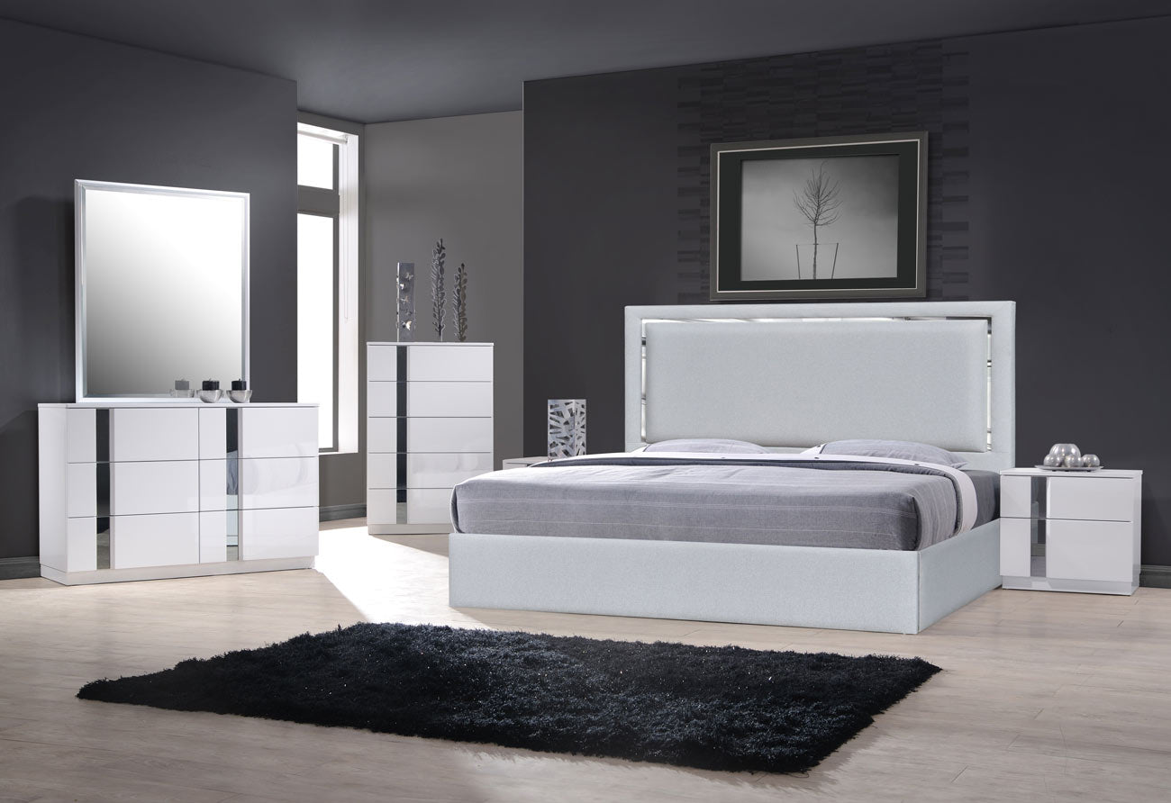 Monet Bed in Silver Grey - Canal Furniture