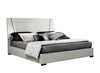 Mont Blanc Bed w/ Wooden Headboard | Alf Italia