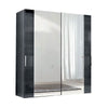 Montecarlo Short Sliding Wardrobe (89") - Canal Furniture