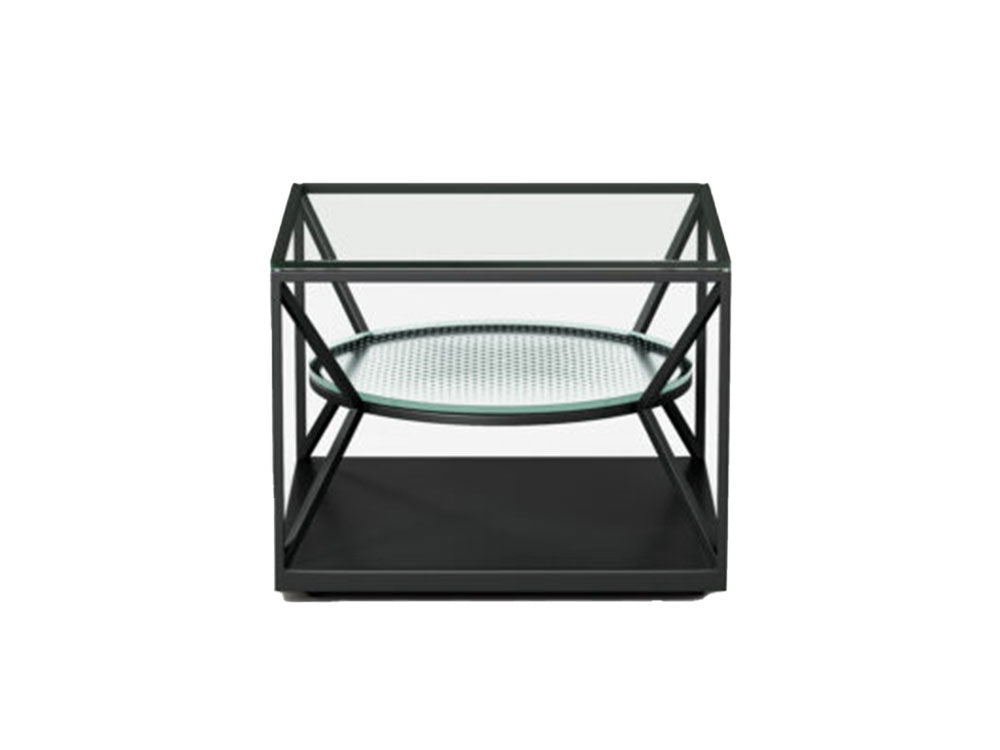 Nimbus Glass End Table 2094E | Elite Modern - Canal Furniture