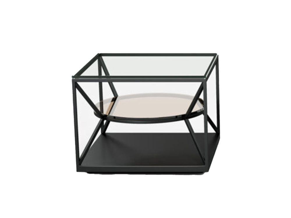 Nimbus Glass End Table 2094E | Elite Modern - Canal Furniture