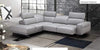 Davenport Light Grey Sectional | J&M Furniture - Canal Furniture