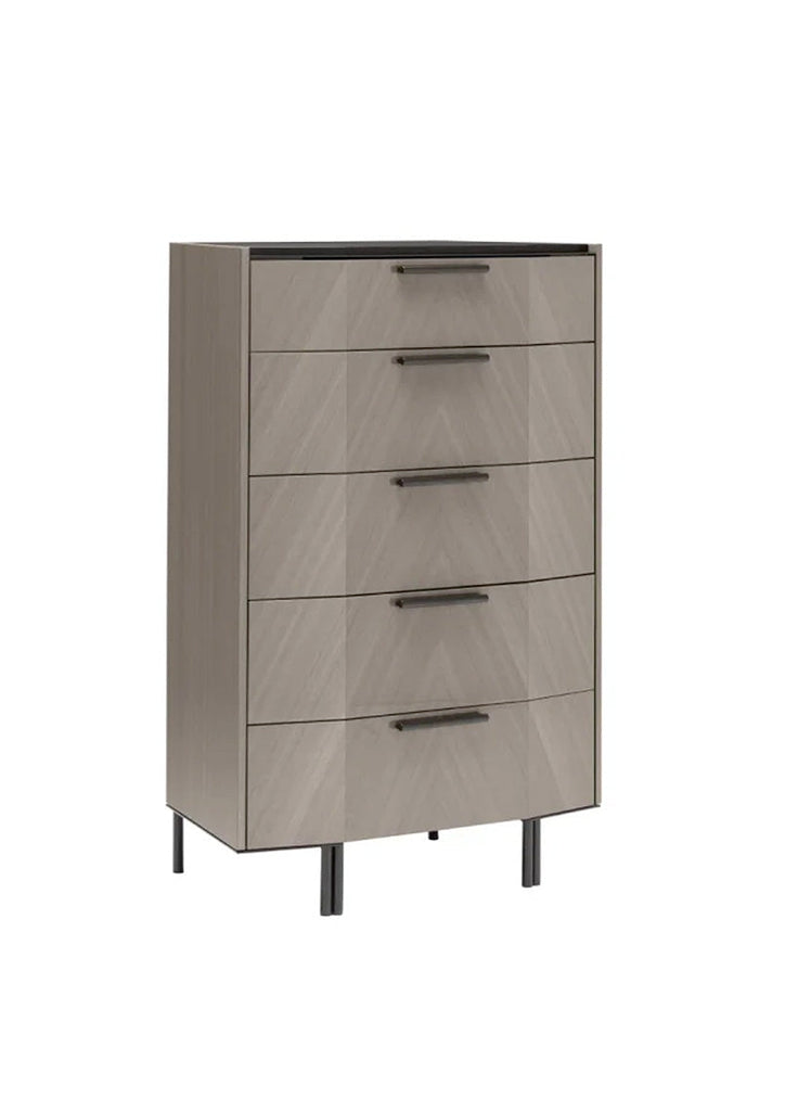 Olimpia 5 Drawer Chest - Canal Furniture