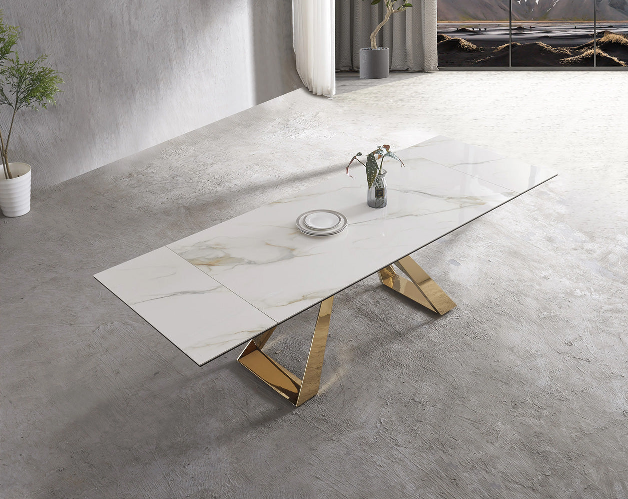 Orleans Extension Dining Table | Floor Model