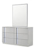 Palermo Dresser & Mirror in Grey - Canal Furniture
