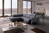 Plaza Leather Sectional | J&M Furniture