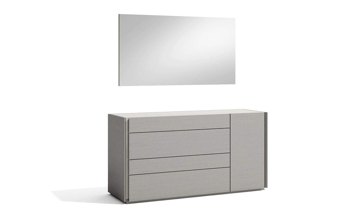 Faro Dresser & Mirror in Grey - Canal Furniture