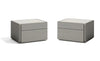 Faro Nightstand in Grey - Canal Furniture