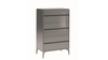 Graphite 6 Drawer Chest - Canal Furniture