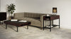 Reveal 1196 Glass Top End Table | BDI Furniture - Canal Furniture