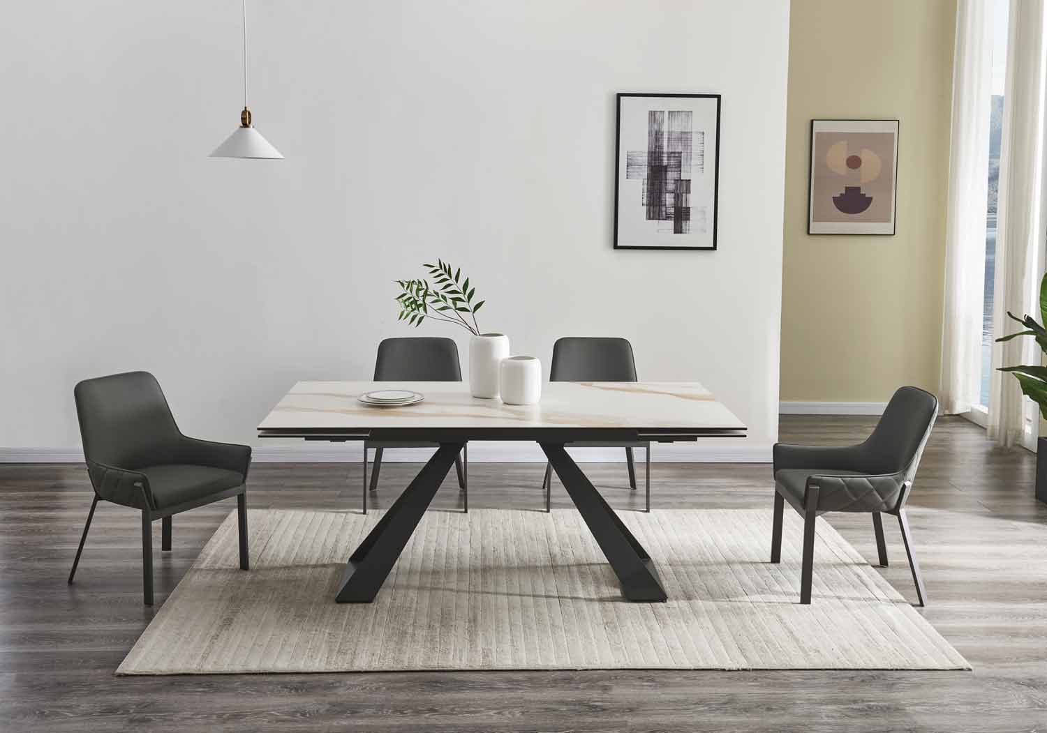 Swan Extensions Dining Table | J&M Furniture - Canal Furniture