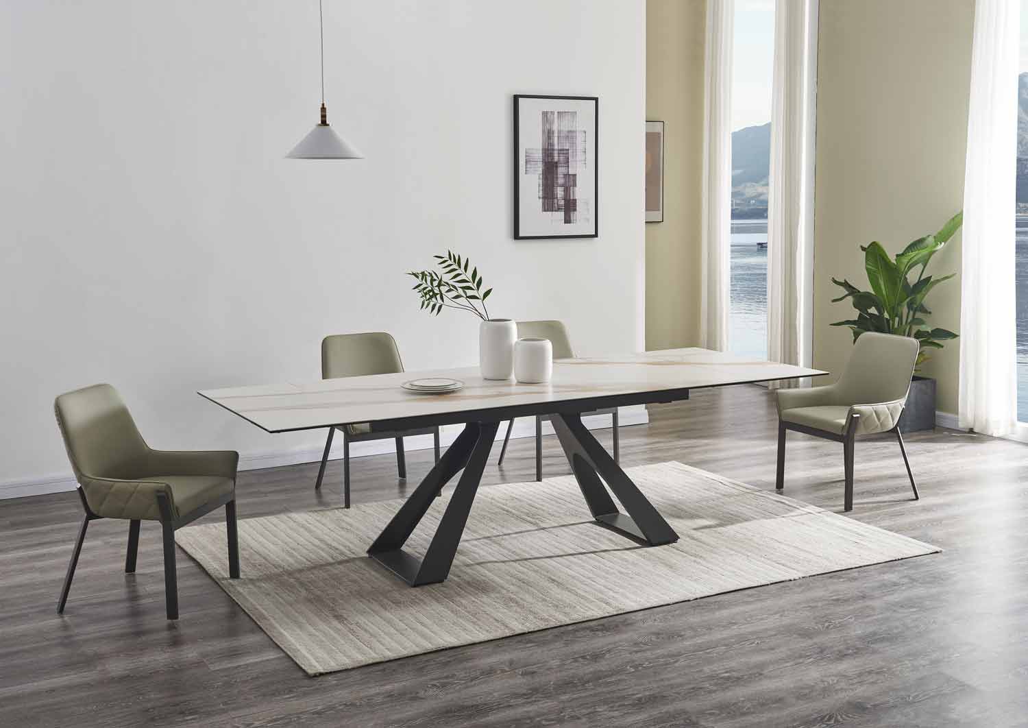 Swan Extensions Dining Table | J&M Furniture - Canal Furniture