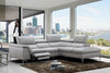 Viola Premium Leather Sectional, J&M Furniture - Canal Furniture