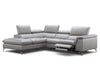 Viola Premium Leather Sectional, J&M Furniture