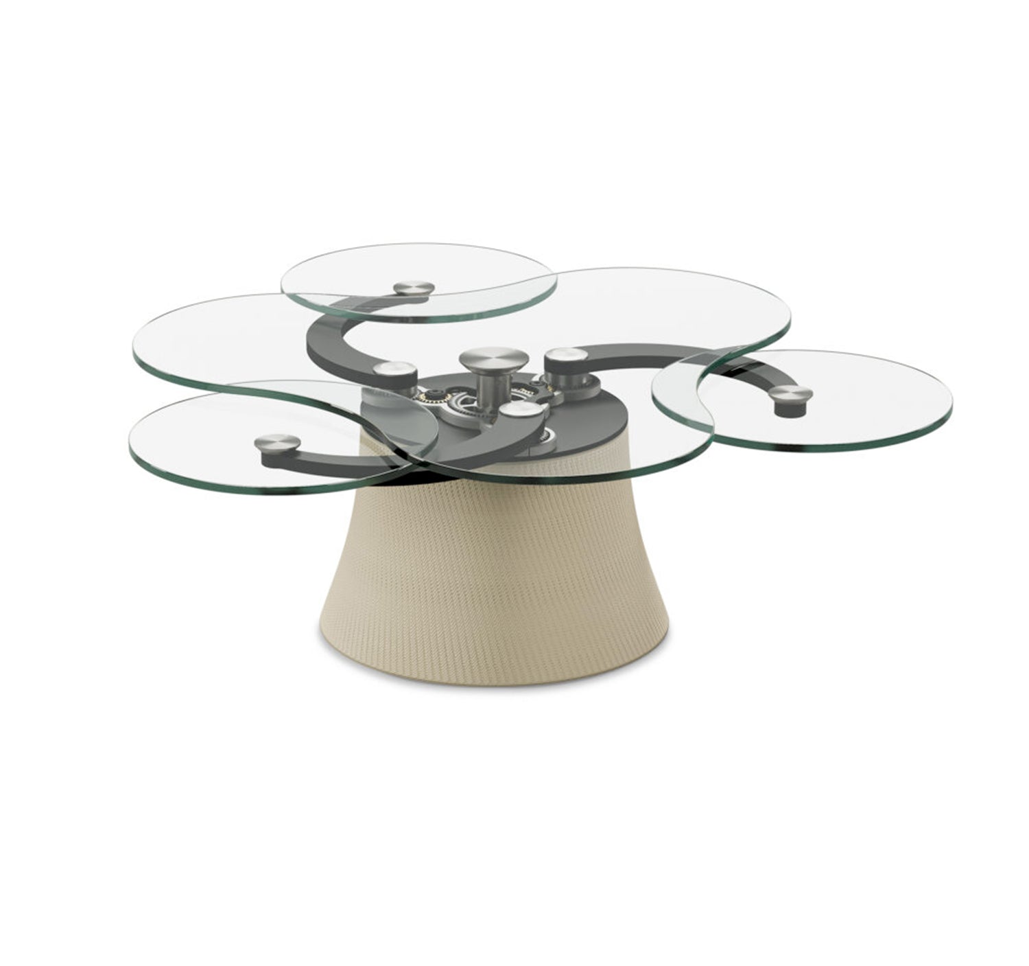 Vortex Motion Cocktail Table 2069 | Elite Modern - Canal Furniture