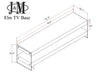 Elm TV Base | J&M Furniture