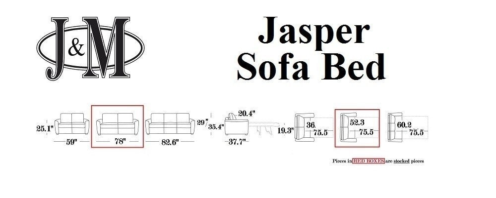 Jasper Premium Sofa Bed | J&M Furniture