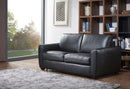 Ventura Sofa Bed in Black Leather | J&M Furniture