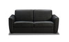 Ventura Sofa Bed in Black Leather | J&M Furniture