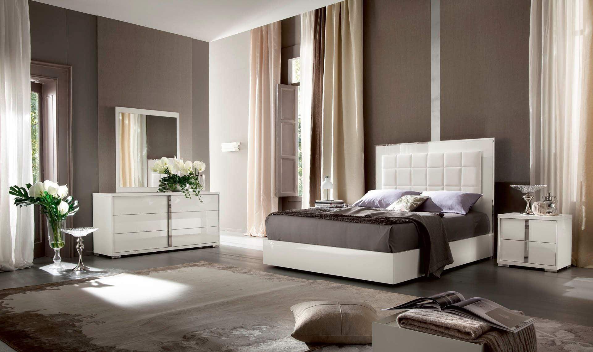 – Bed Furniture Imperia NYC Platform | Modern Italia Alf Storage