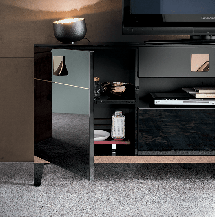 Alf Italia TV Stand & Entertainment Centers Mont Noir Living Room Collection