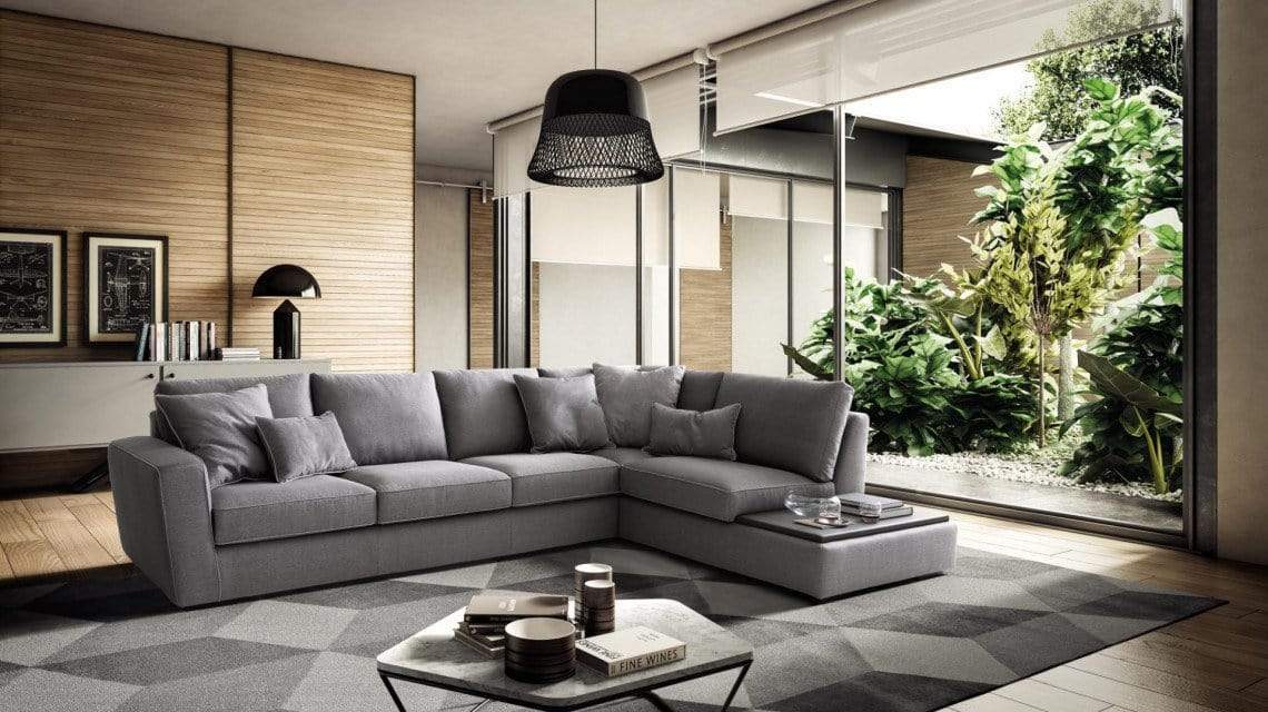 Canal Furniture Magyster Sectional, Floor Model