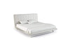 Elite Modern Bed Zina Bed 9016EKCK-FB With Upholstered Headboard | Elite Modern