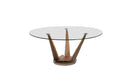 Elite Modern Dining Table 392-54 Triplex Dining Table