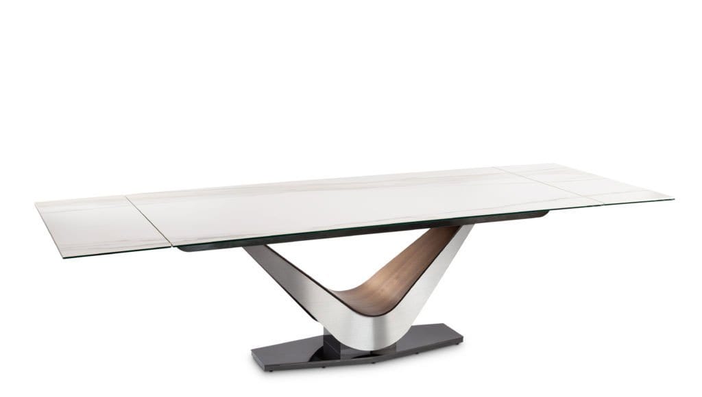 Elite Modern Dining Table Victor Extendable Ceramic Table 3018-CER | Elite Modern