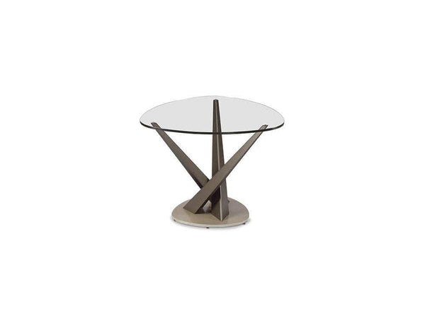 Elite Modern Table - Coffee 2036E Crystal Triangular End Table | Elite Modern