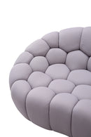 Fantasy Fabric Sofa in Grey