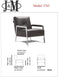Incanto Italian Attitude Lounge Chair I765 Lounge Armchair in Light Grey | Incanto Italian Attitude