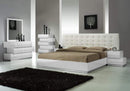 J and M Furniture Bedroom Sets Milan Modern Bedroom Collection White