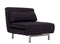 J and M Furniture Couches & Sofa Black Premium Chair Bed LK06-1