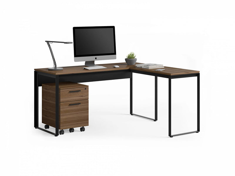 Linea 6224 Modern Home Office Desk Return | BDI Furniture
