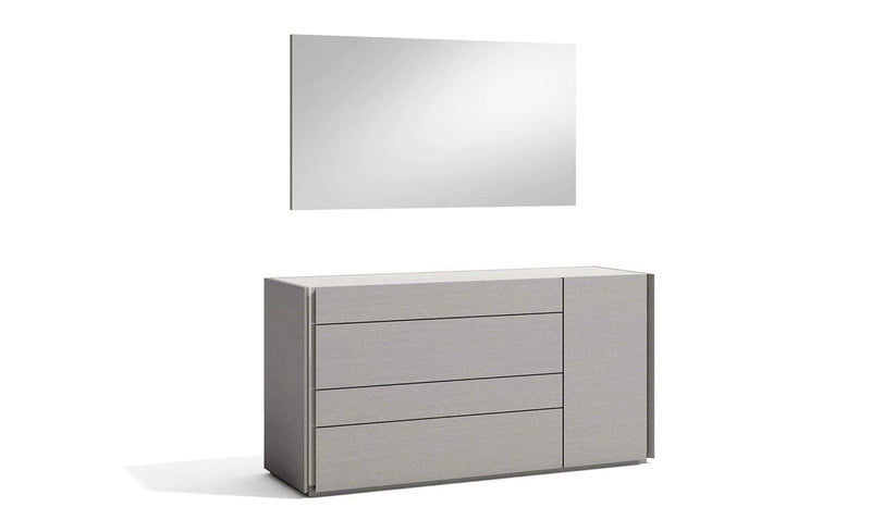 Faro Dresser & Mirror in Grey
