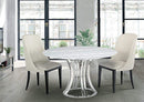 Stone International Dining Room Aurora Steel Round (8197/51)