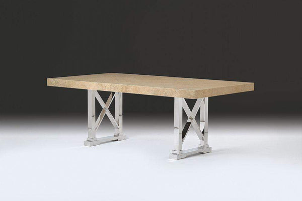 Stone International Dining Room Impero Marble Dining Table (6716/L)
