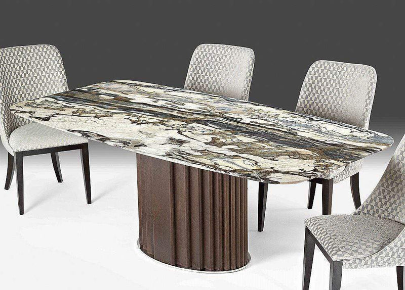 Stone International Dining Room Mayfair Marble Table (5506 - 87" x 42")