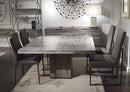 Stone International Saturn Extra Light Marble Table (5916 - 79" x 40")