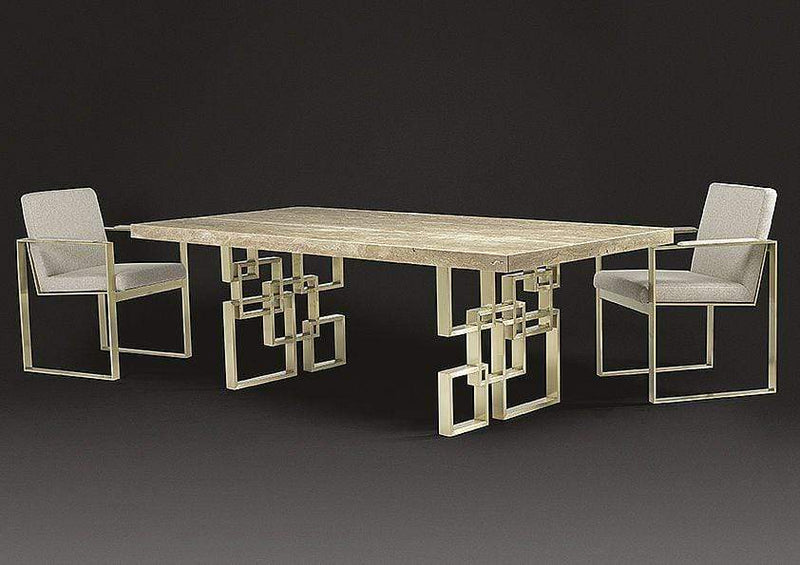 Stone International Windows Marble Table (6536/L)