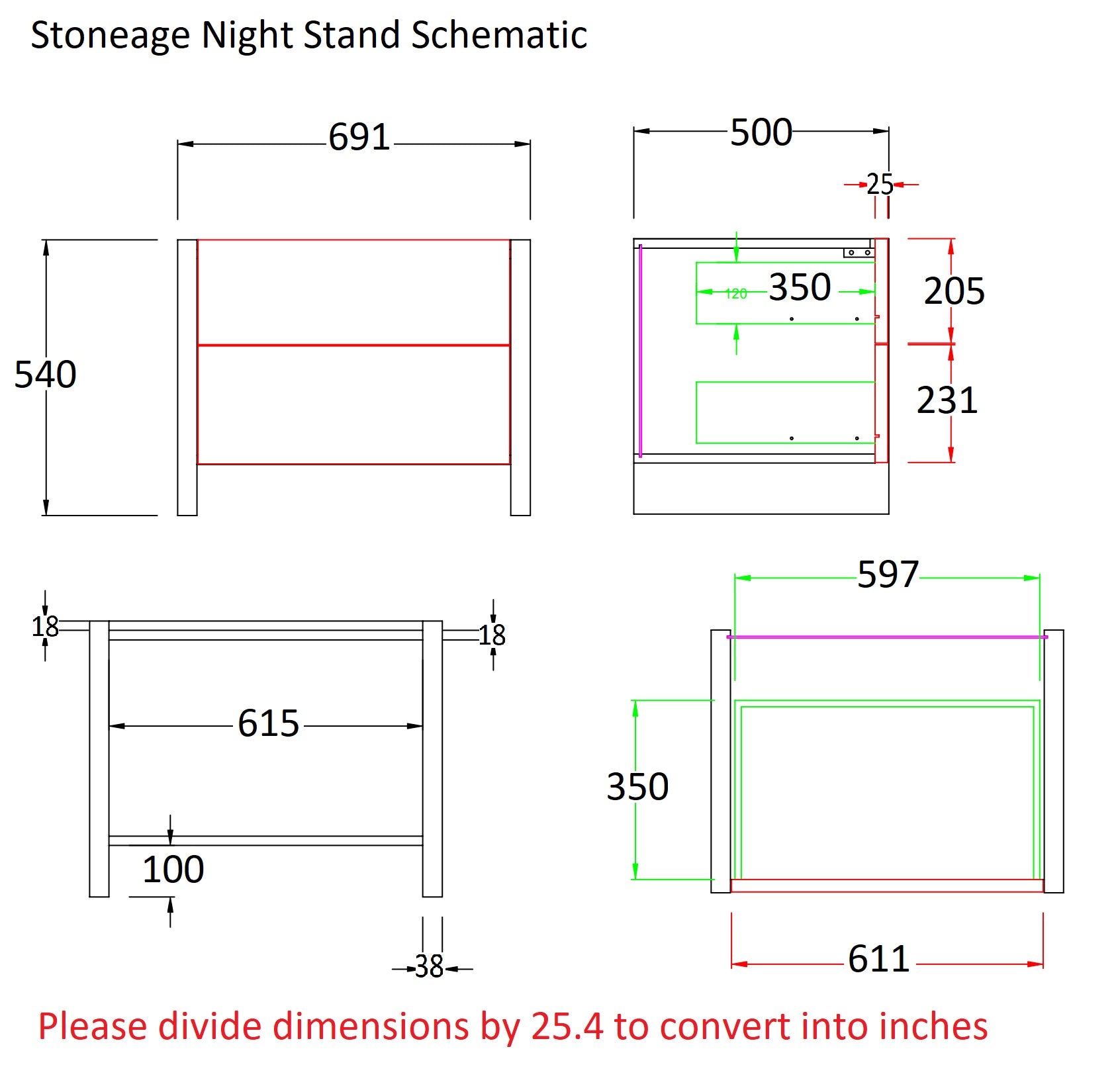 Stoneage Modern King Bed | J&M Furniture